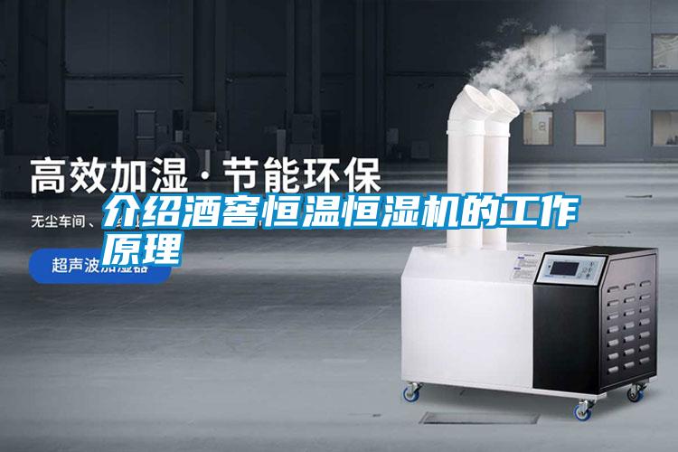 介绍酒窖恒温恒湿机的工作原理