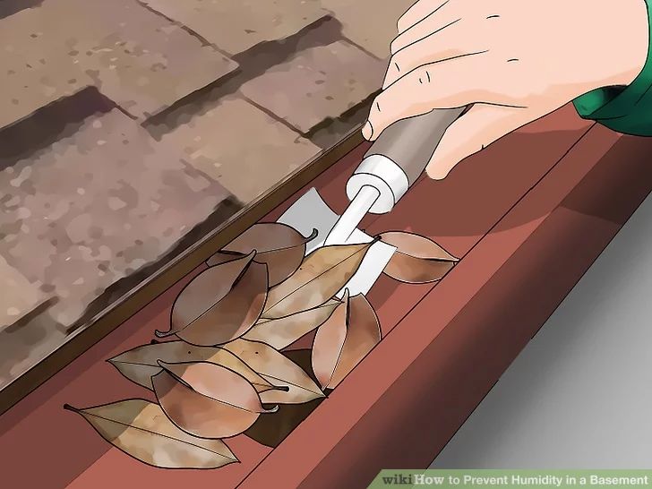 如何预防地下室的湿度:控制外部水分源