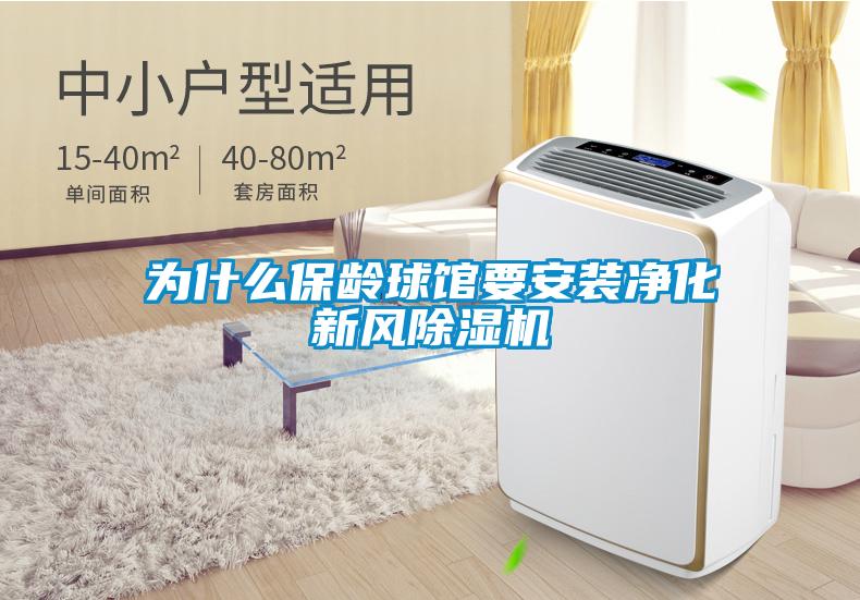 为什么保龄球馆要安装净化新风除湿机