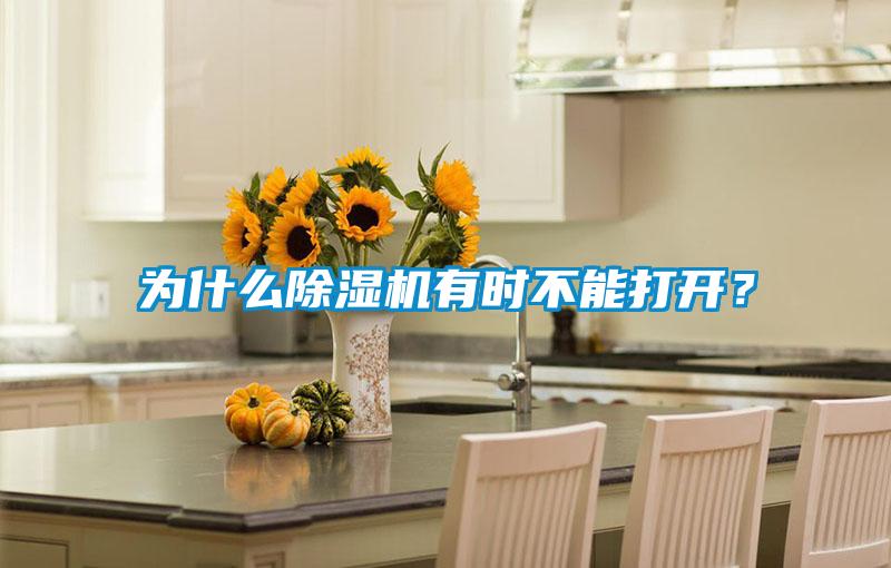 为什么除湿机有时不能打开?