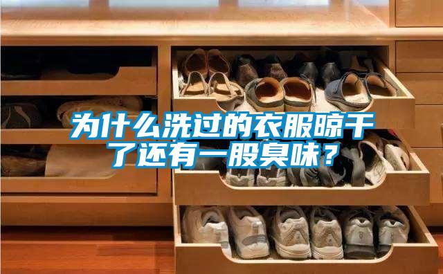 为什么洗过的衣服晾干了还有一股臭味?