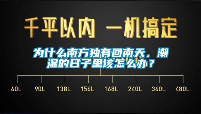 为什么南方独有回南天，潮湿的日子里该怎么办？