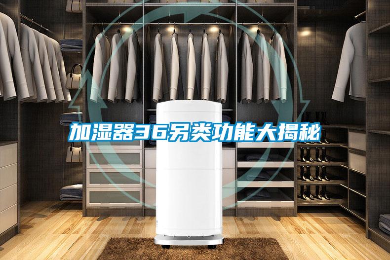 加湿器36另类功能大揭秘