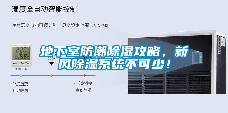 地下室防潮除湿攻略,新风除湿系统不可少!