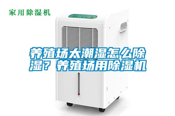 养殖场太潮湿怎么除湿？养殖场用除湿机