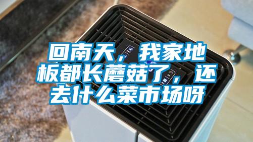 回南天，我家地板都长蘑菇了，还去什么菜市场呀