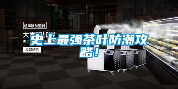 史上最强茶叶防潮攻略！
