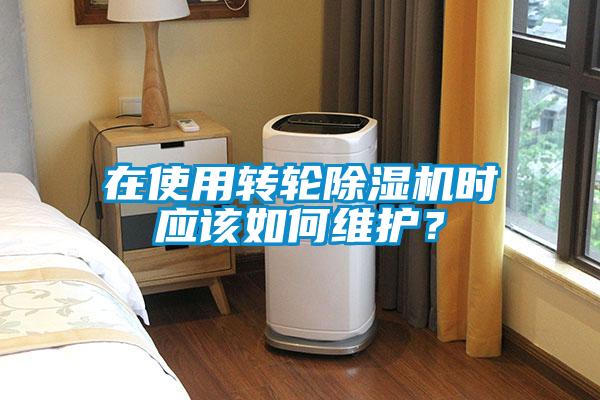 在使用转轮除湿机时应该如何维护？