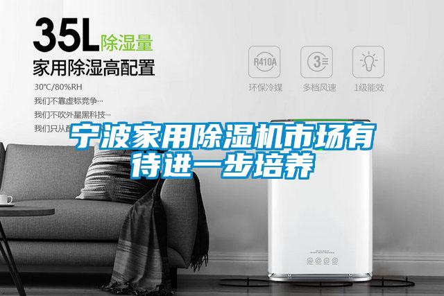 宁波家用除湿机市场有待进一步培养