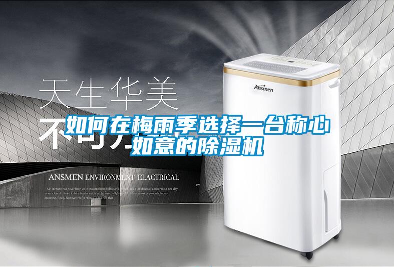 如何在梅雨季选择一台称心如意的除湿机