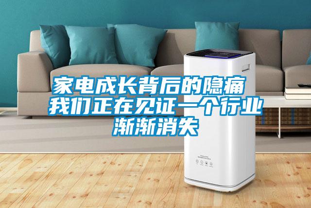 家电成长背后的隐痛 我们正在见证一个行业渐渐消失