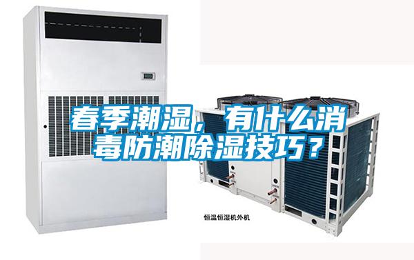 春季潮湿,有什么消毒防潮除湿技巧?