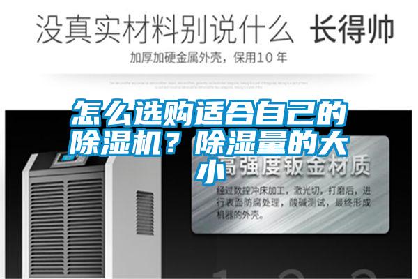 怎么选购适合自己的除湿机？除湿量的大小
