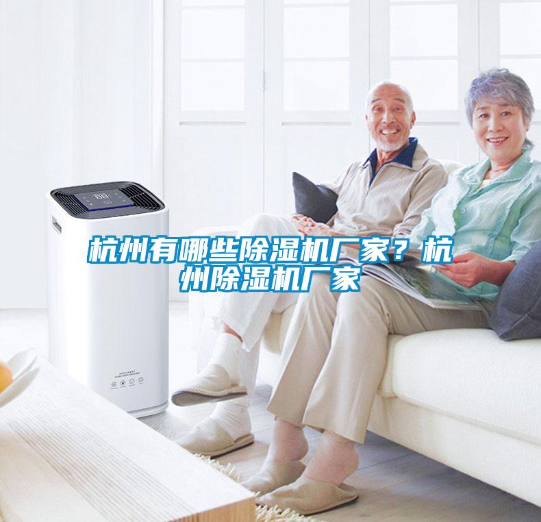 杭州有哪些除湿机厂家？杭州除湿机厂家