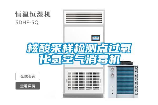 核酸采样检测点过氧化氢空气消毒机