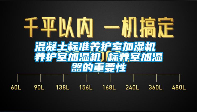 混凝土标准养护室加湿机 养护室加湿机 标养室加湿器的重要性