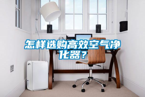 怎样选购高效空气净化器？