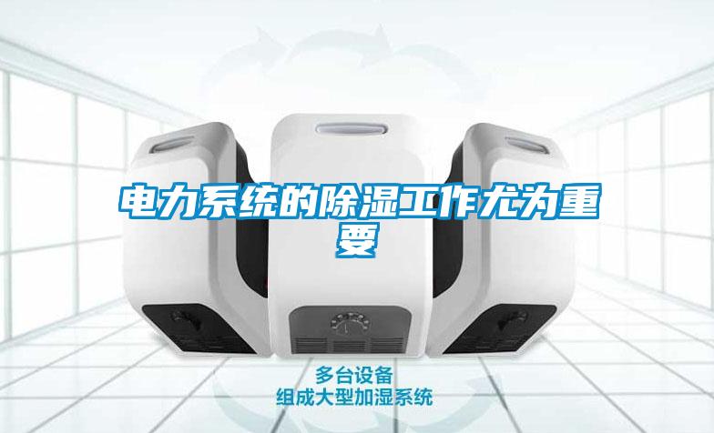电力系统的除湿工作尤为重要