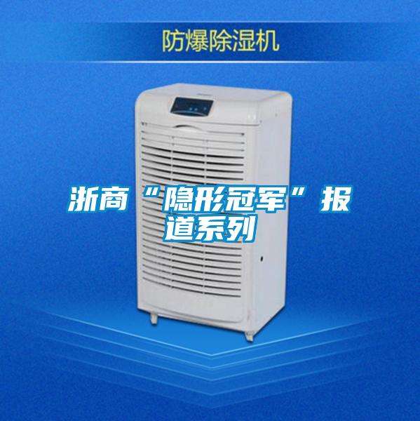 浙商“隐形冠军”报道系列