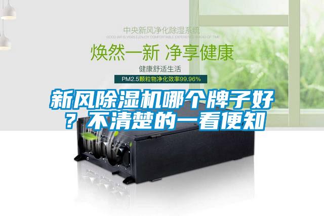 新风除湿机哪个牌子好?不清楚的一看便知