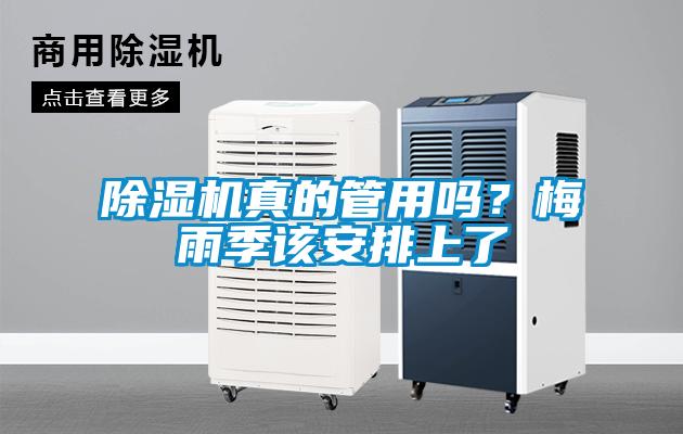 除湿机真的管用吗？梅雨季该安排上了