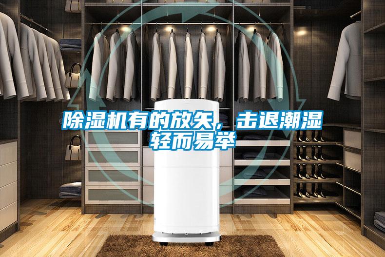 除湿机有的放矢，击退潮湿轻而易举