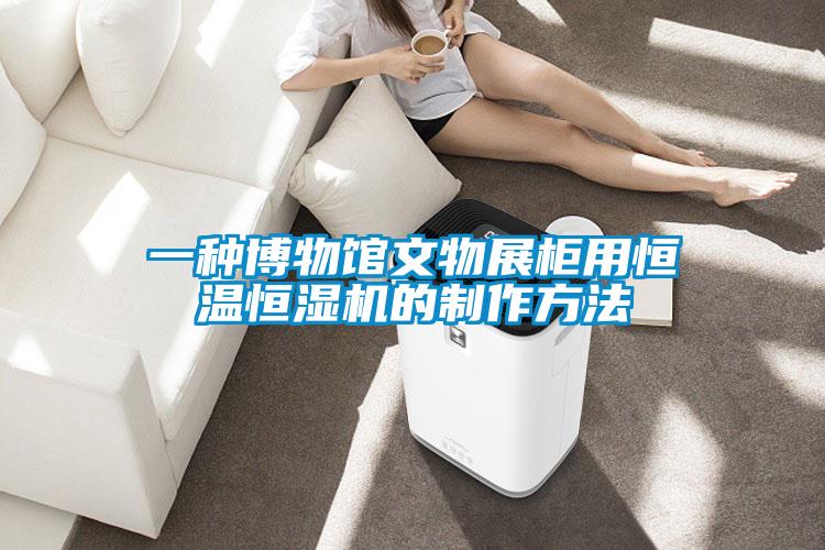 一种博物馆文物展柜用恒温恒湿机的制作方法