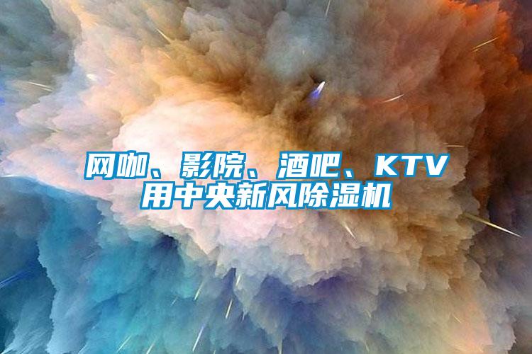 网咖、影院、酒吧、KTV用中央新风除湿机
