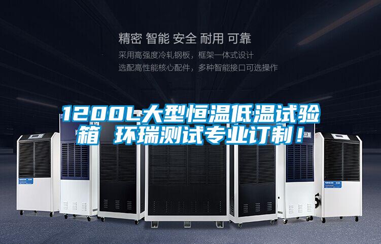 1200L大型恒温低温试验箱 环瑞测试专业订制！
