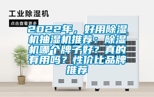 2022年，好用除湿机抽湿机推荐：除湿机哪个牌子好？真的有用吗？性价比品牌推荐