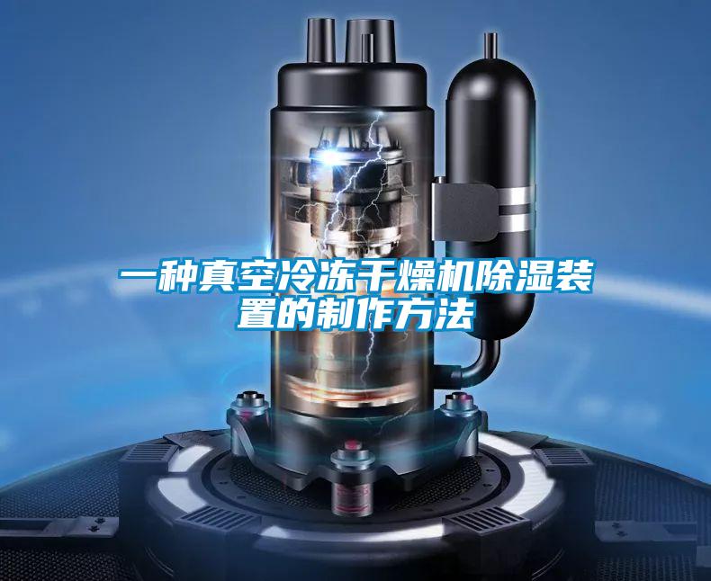 一种真空冷冻干燥机除湿装置的制作方法