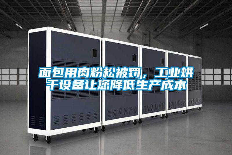 面包用肉粉松被罚,工业烘干设备让您降低生产成本