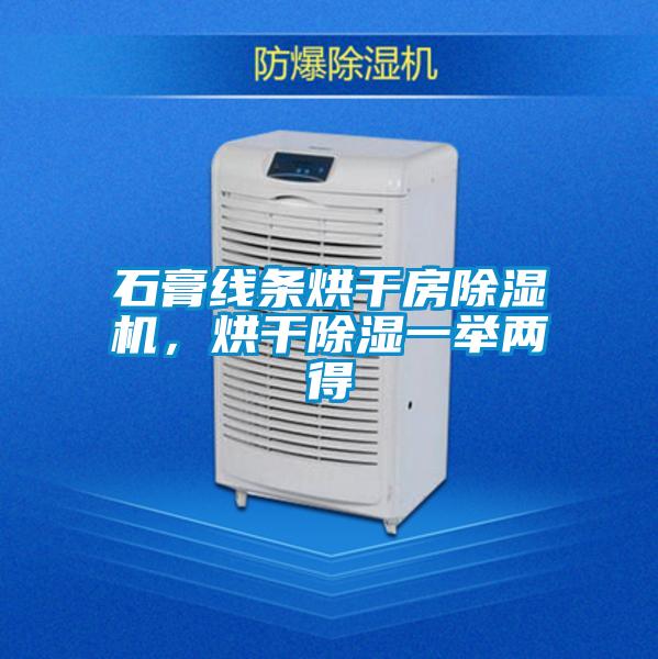 石膏线条烘干房除湿机，烘干除湿一举两得