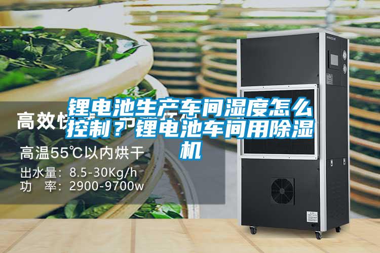 锂电池生产车间湿度怎么控制？锂电池车间用除湿机