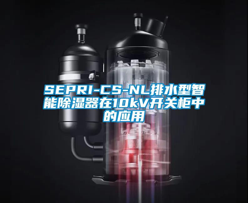 SEPRI-CS-NL排水型智能除湿器在10kV开关柜中的应用
