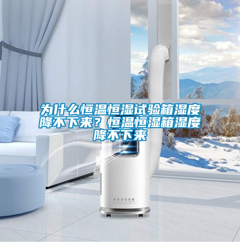 为什么恒温恒湿试验箱湿度降不下来?恒温恒湿箱湿度降不下来