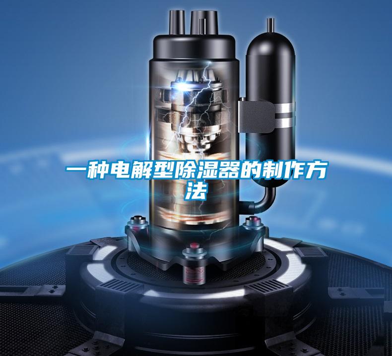 一种电解型除湿器的制作方法