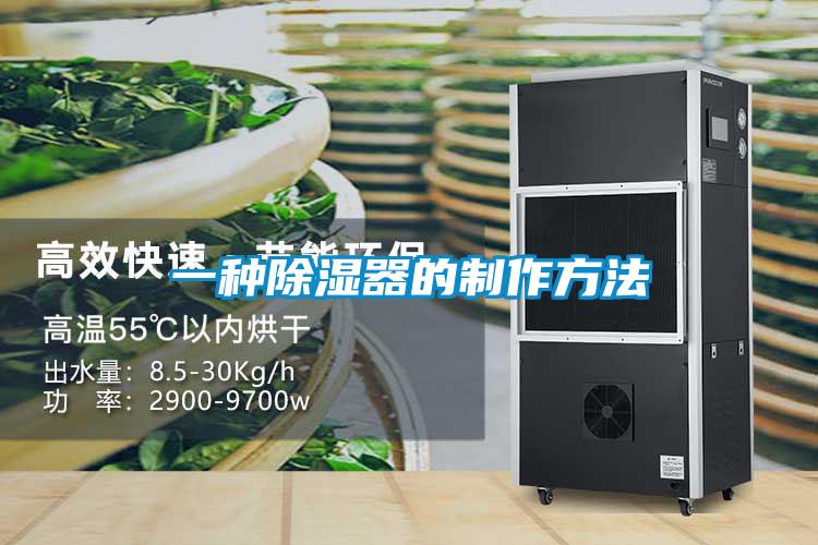 一种除湿器的制作方法