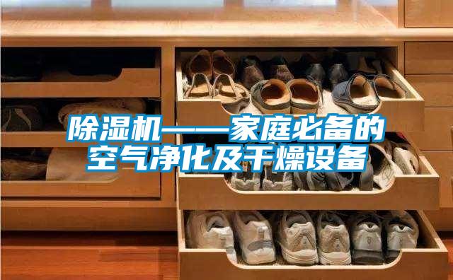 除湿机——家庭必备的空气净化及干燥设备
