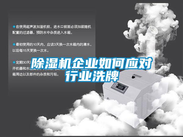 除湿机企业如何应对行业洗牌