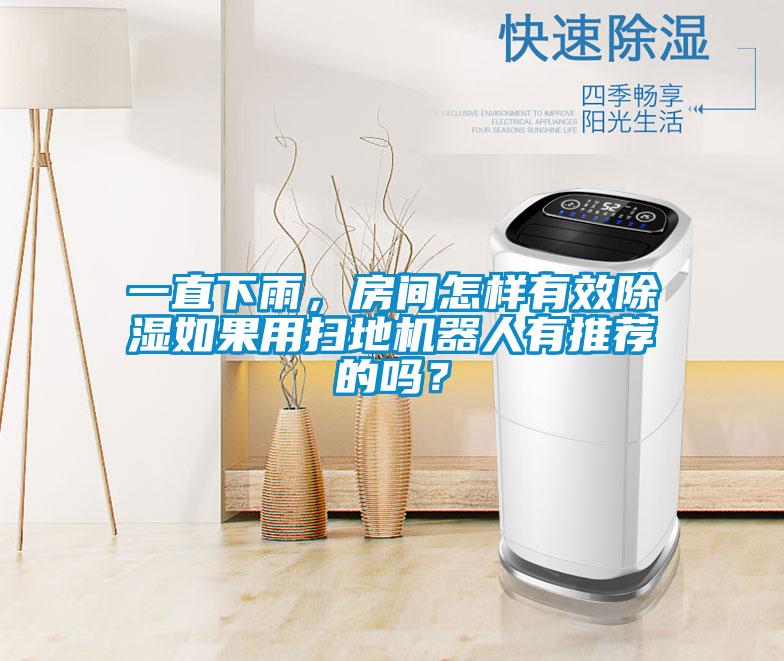 一直下雨，房间怎样有效除湿如果用扫地机器人有推荐的吗？