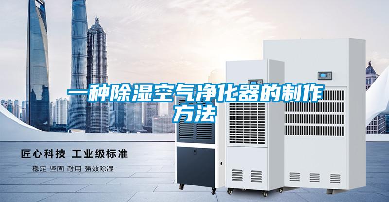 一种除湿空气净化器的制作方法