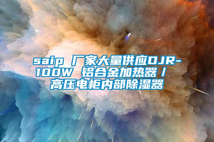 saip 厂家大量供应DJR-100W 铝合金加热器/ 高压电柜内部除湿器
