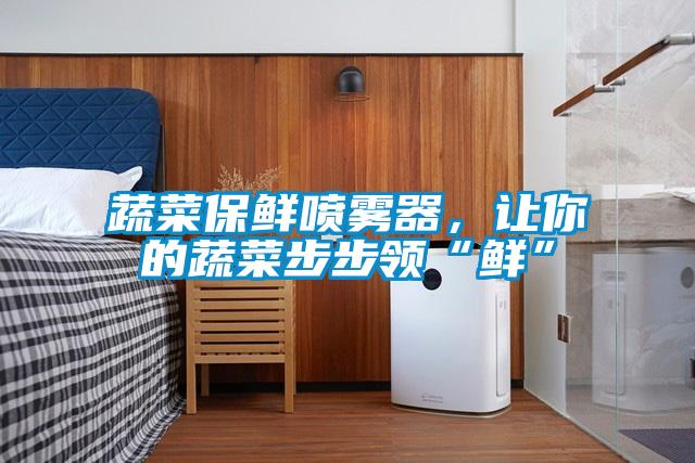 蔬菜保鲜喷雾器，让你的蔬菜步步领“鲜”