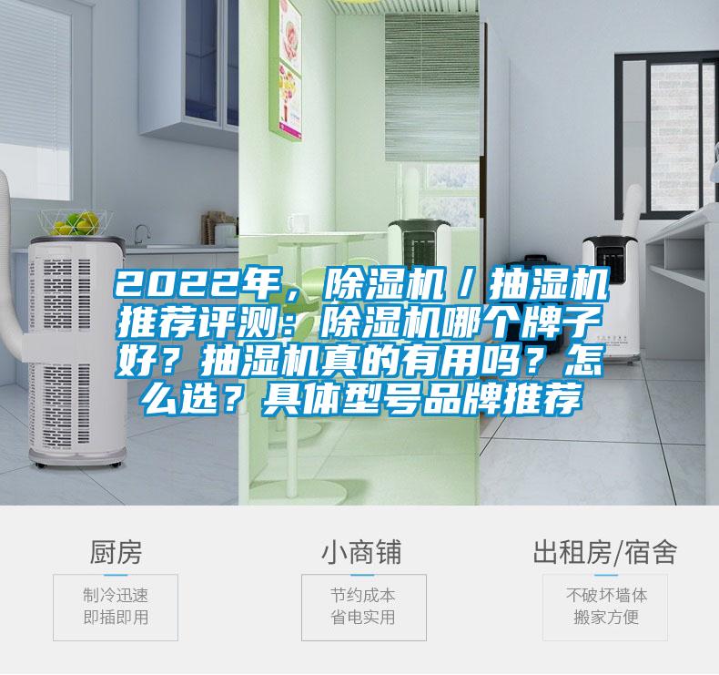 2022年，除湿机／抽湿机推荐评测：除湿机哪个牌子好？抽湿机真的有用吗？怎么选？具体型号品牌推荐