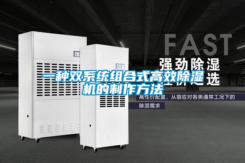 一种双系统组合式高效除湿机的制作方法