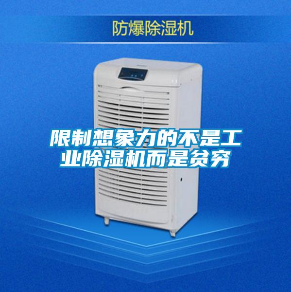 限制想象力的不是工业除湿机而是贫穷