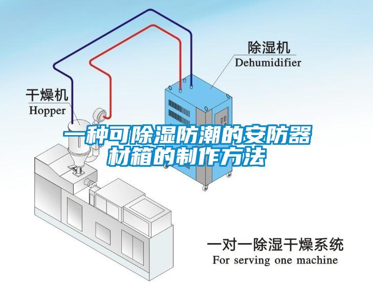 一种可除湿防潮的安防器材箱的制作方法