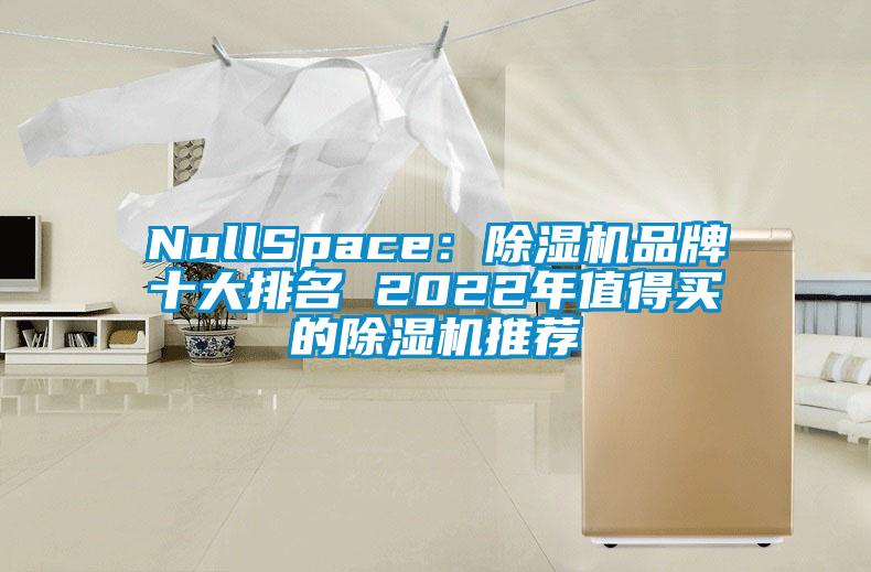 NullSpace：除湿机品牌十大排名 2022年值得买的除湿机推荐