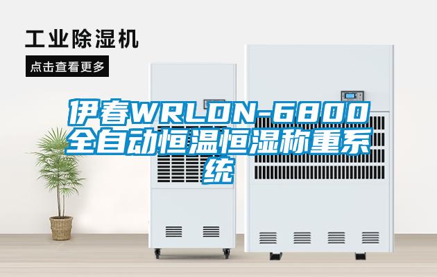 伊春WRLDN-6800全自动恒温恒湿称重系统